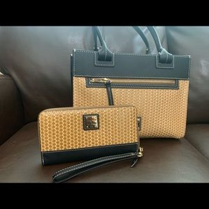 NWOT Dooney & Bourke purse and matching wallet